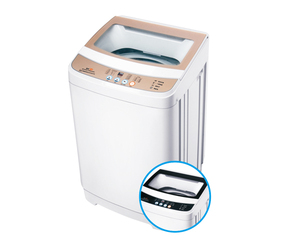 AMOI夏新 洗衣机 XQB75-818透明金 透明黑